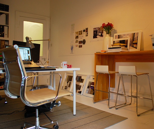 small home office space