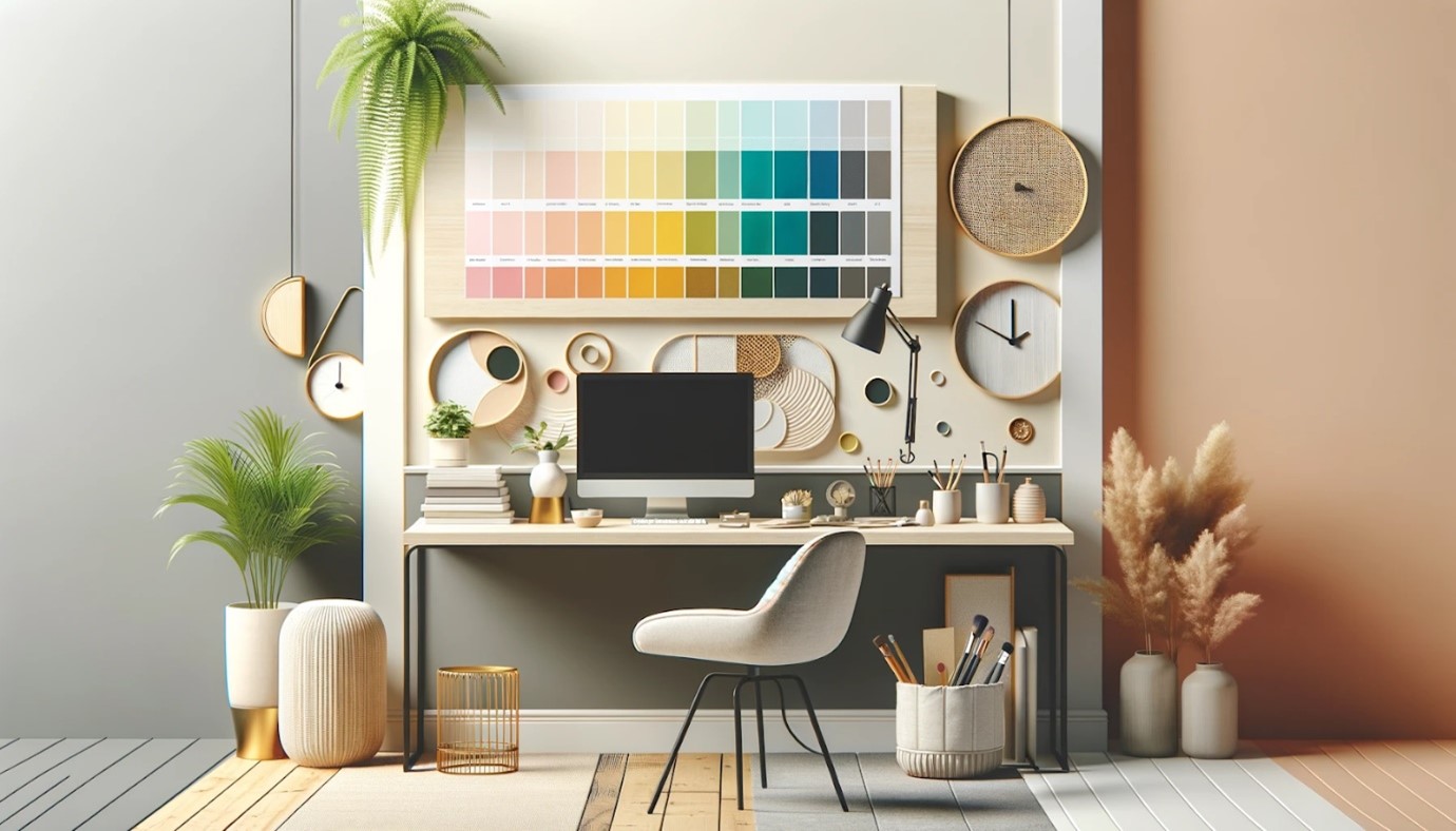 Colour scheme hoe office