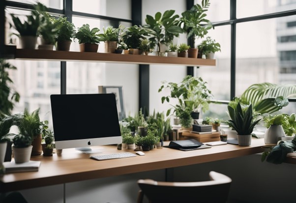 Feng shui office space